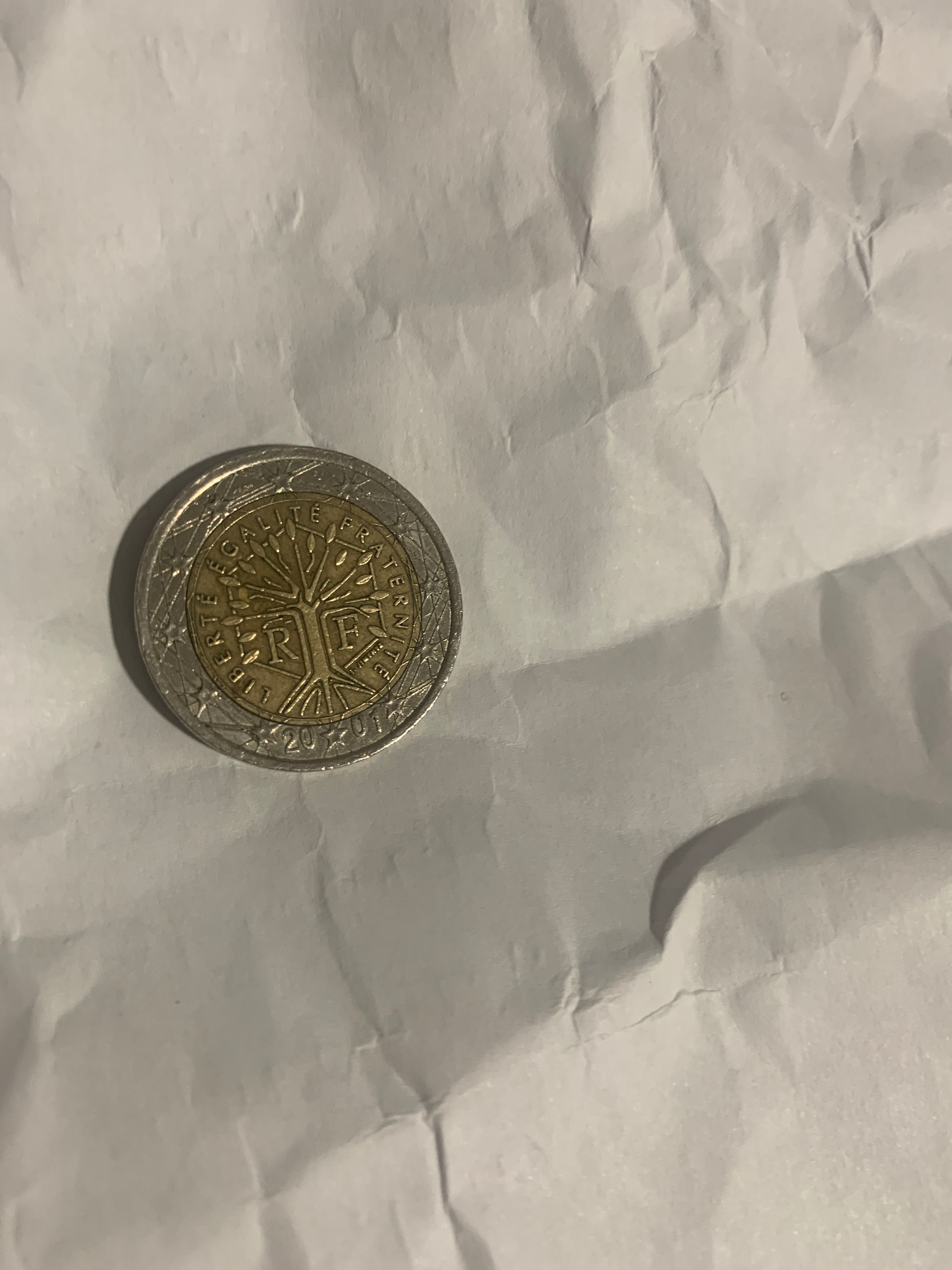 Moeda 2 euro rara