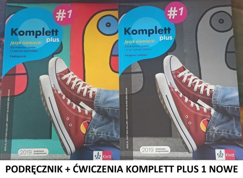NOWE^ Komplett plus 1 Podręcznik + ćwiczenia Lektorklett