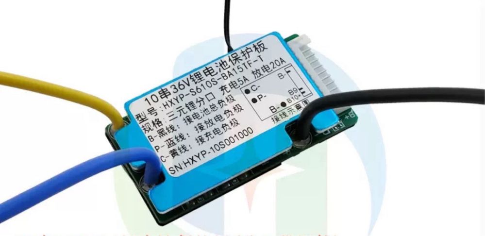 BMS 10S Li-ion 36V 20А