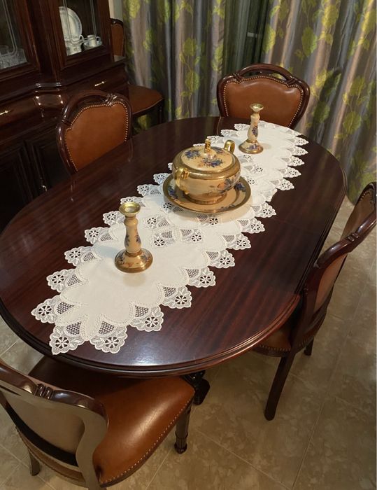 Conjunto Completo de Sala de Jantar e Estar