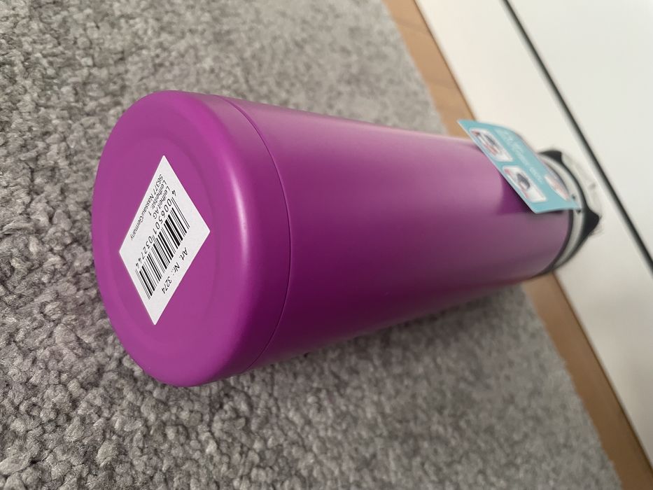 TERMOS LEIFHEIT kubek termiczny 0,6 L na napoje herbatę kawę stal NOWY