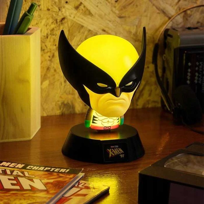 Lampka Gadżet MARVEL X-MEN WOLVERINE Icon Light '97 / 11CM Nowa Poznań