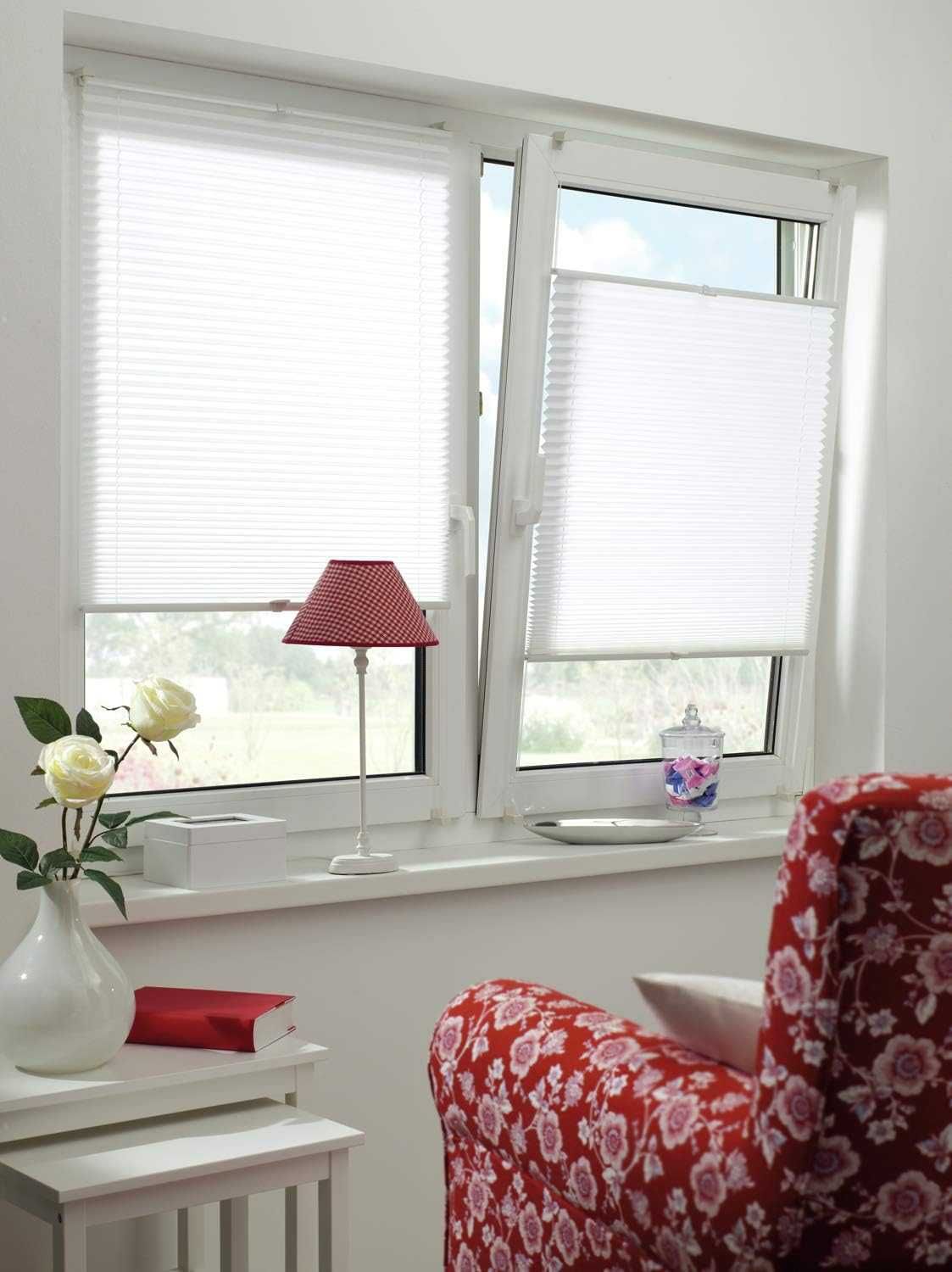 Штора-плісе жалюзі Gardinia EASYFIX на 2 рейки 65 х 130 см 45 x 130 см