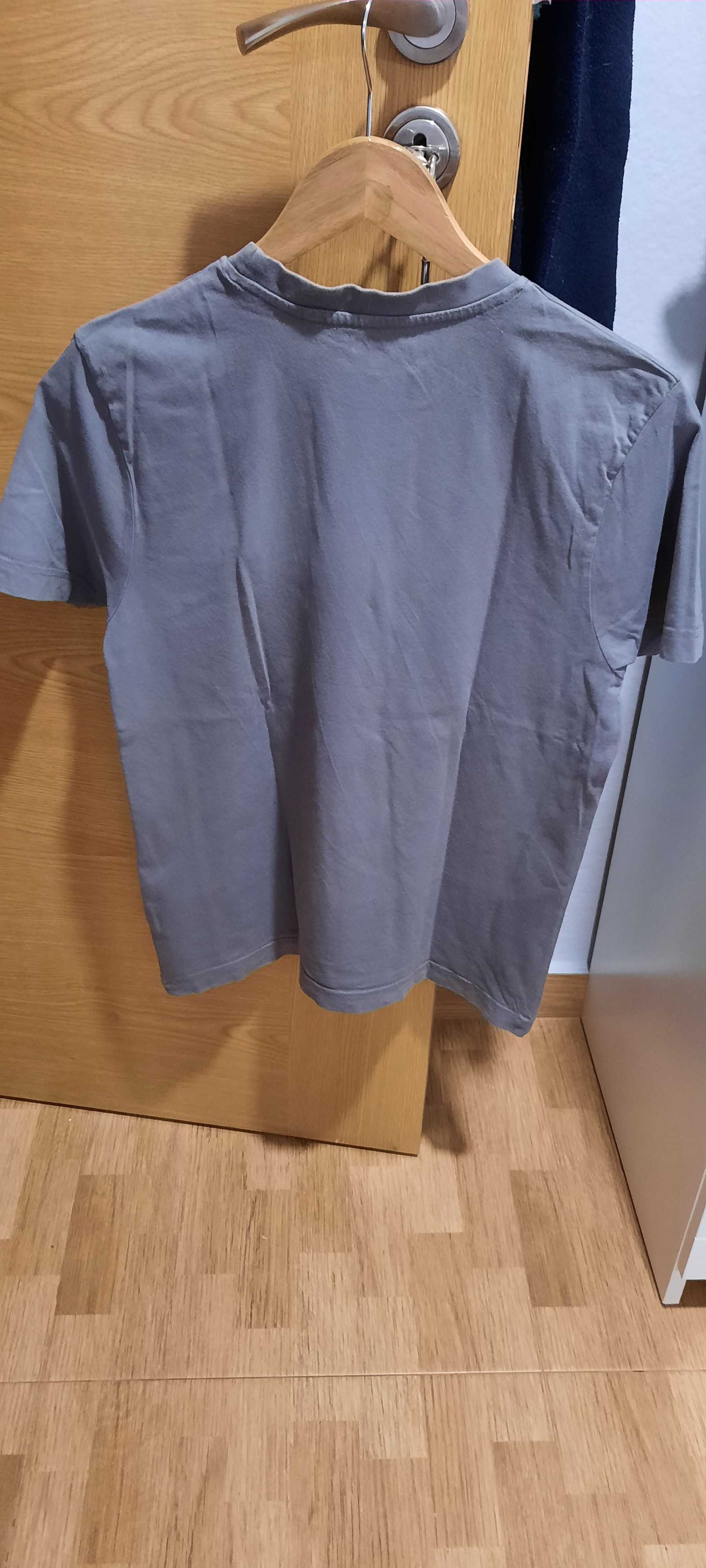T-Shirt cinzenta da Hawk - Criança Tam 13 anos