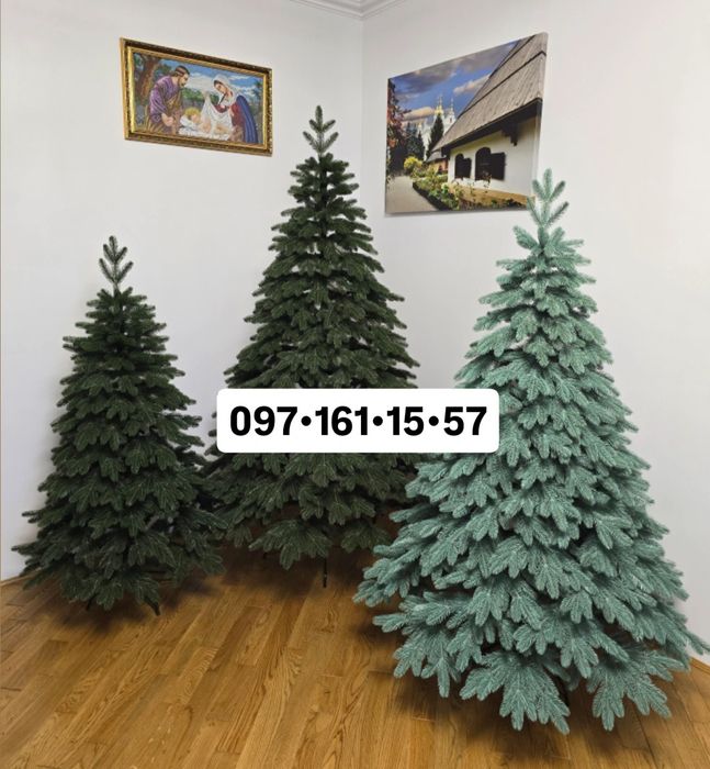 НАЙКРАЩІ ЦІНИ Штучна ялинка Полтава | лита ялинка | штучні ялинки |