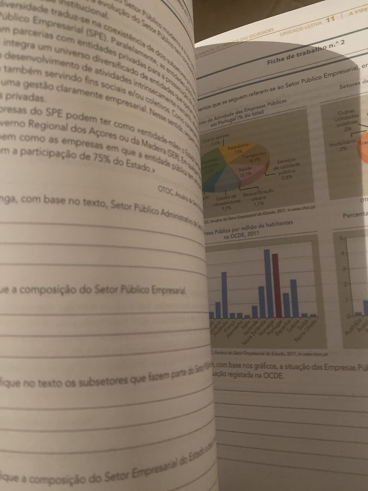 Caderno de atividades Economia A, 10° e 11°