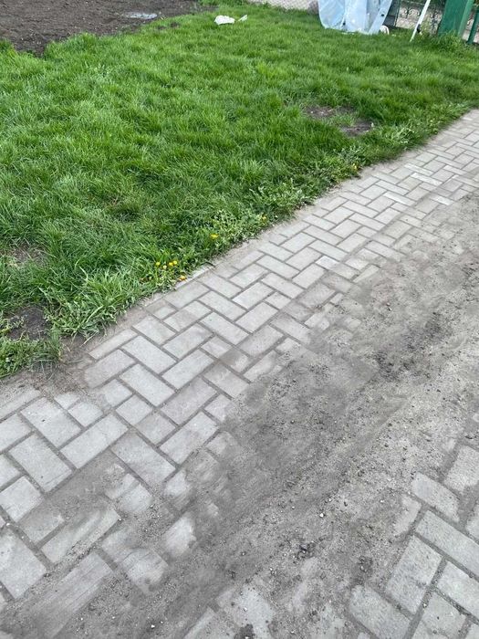 Zamiatarka Ręczna Do Liści Kostki Tarasu Garażu 3x Szczotka Zestaw Xl