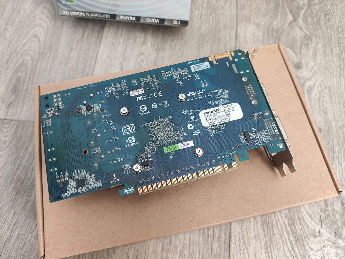 Відеокарта nvidia GeForce GTS 450 inno3d 512 mb gddr5