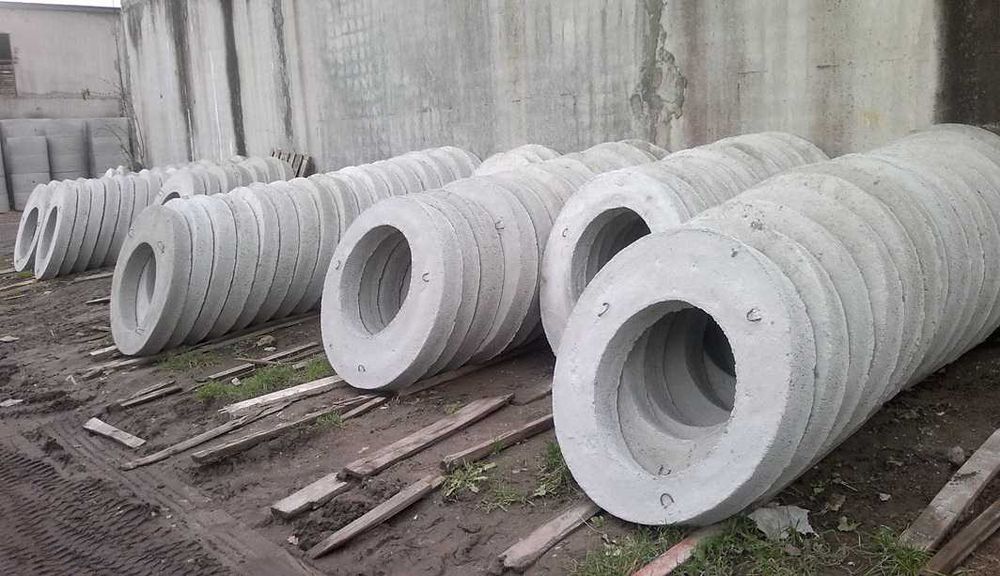 Фундаментні блоки, залізобетонні кільця, плити перекриття, бетон