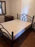 Cama de ferro preto