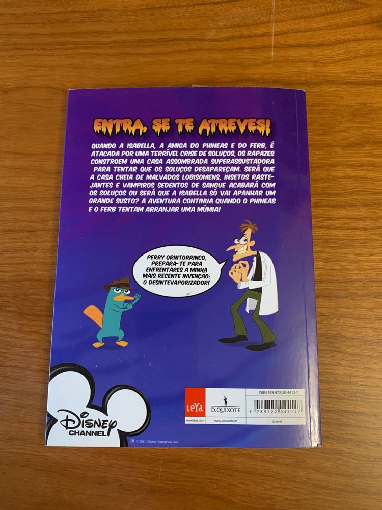 Phineas e Ferb: assustar é o melhor remédio