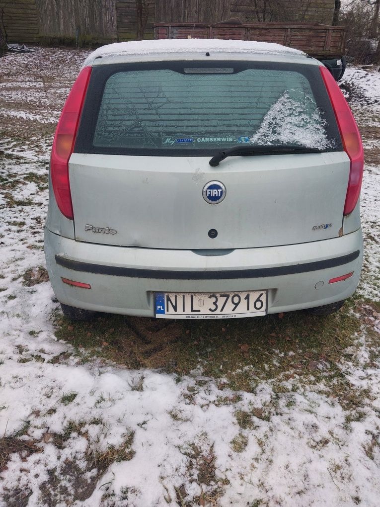 Części fiat punto 1.3 jtd multijet silnik skrzynia maska Lampa klapa