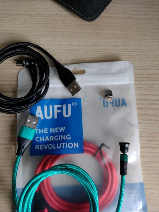 Магнітний кабель USB швидкоЇ зарядки та передачі даних AUFU 5A