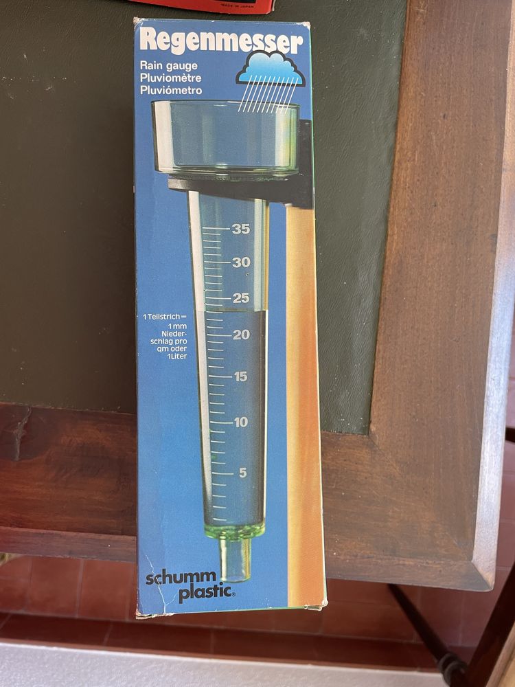 Pluviometro - medidor niveis de chuva