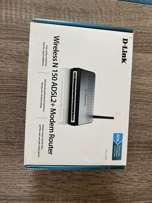 Wi-Fi роутер D-Link DSL-2650U
