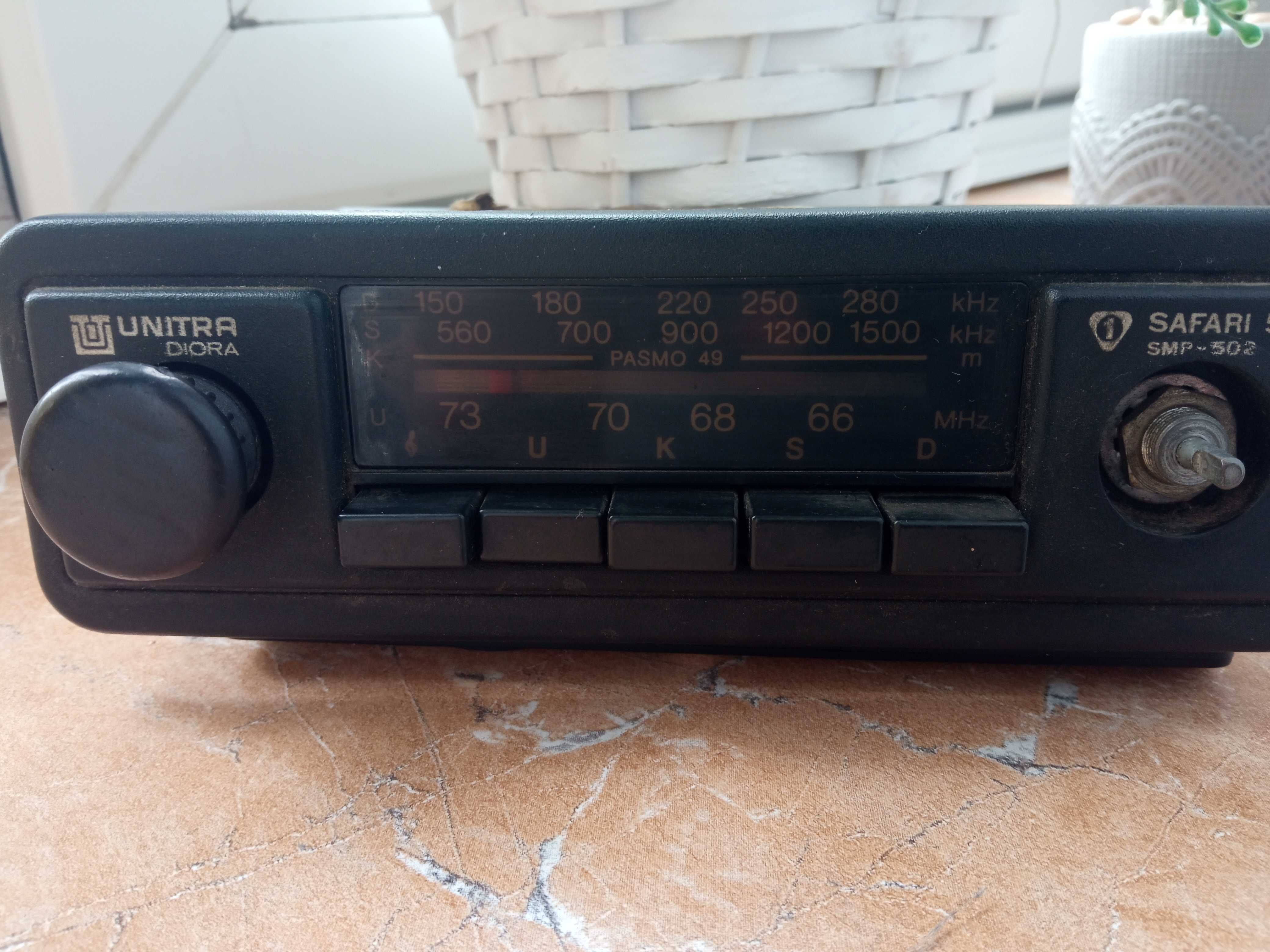 Radio do fiat126p Safari 5 SMP-502