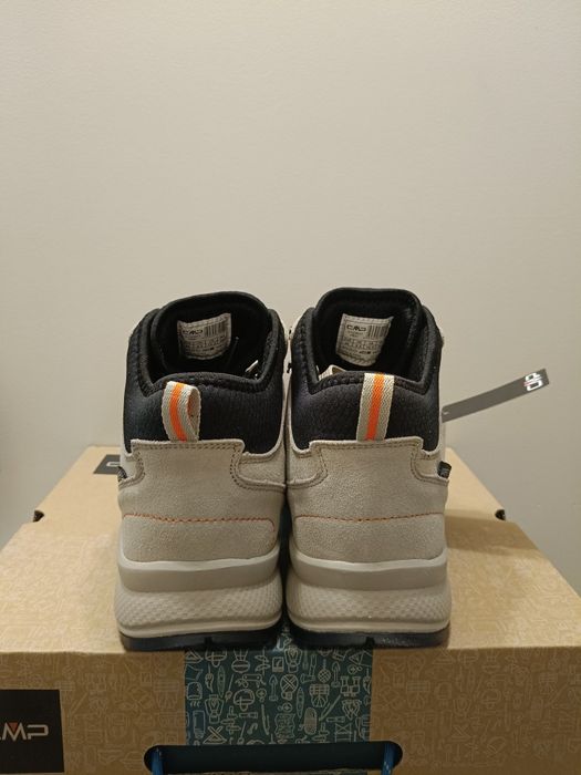 Skórzane buty trekkingowe CMP Kaleepso Mid WP 31Q4917 Sand wodoodporne