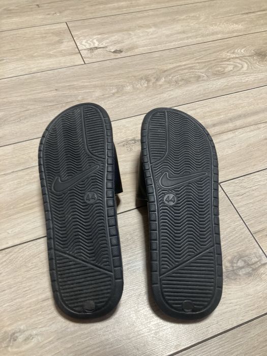 Тапочки мужские Nike Benassi Stussy Black