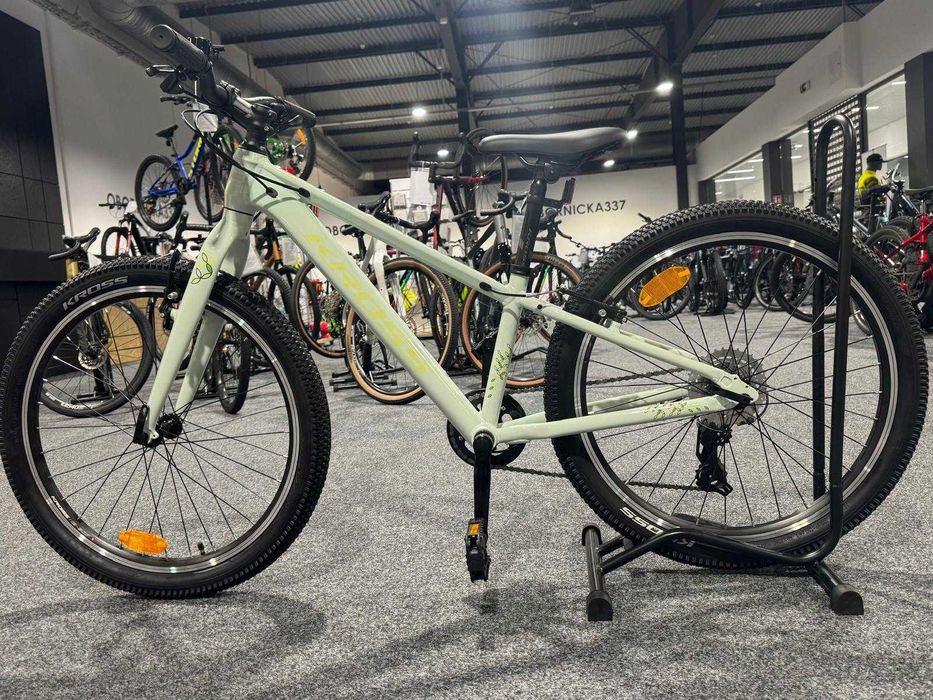 Rower dziecięcy MTB KROSS Lea JR 1.0 Miętowo/Zielony Raty 0%