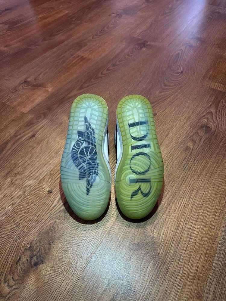 Кросівки Air Jordan 1 High OG x Dior ‚White Wolf Grey‘