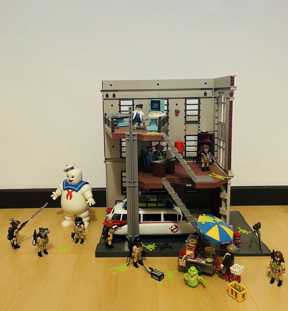 Conjunto Playmobil Ghosbusters - excelente estado