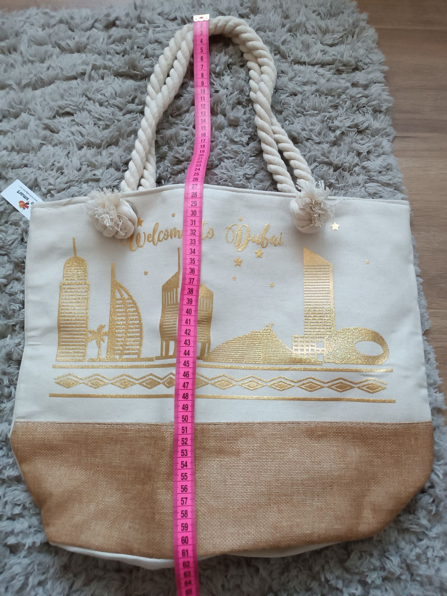 Torba plażowa z Dubaju