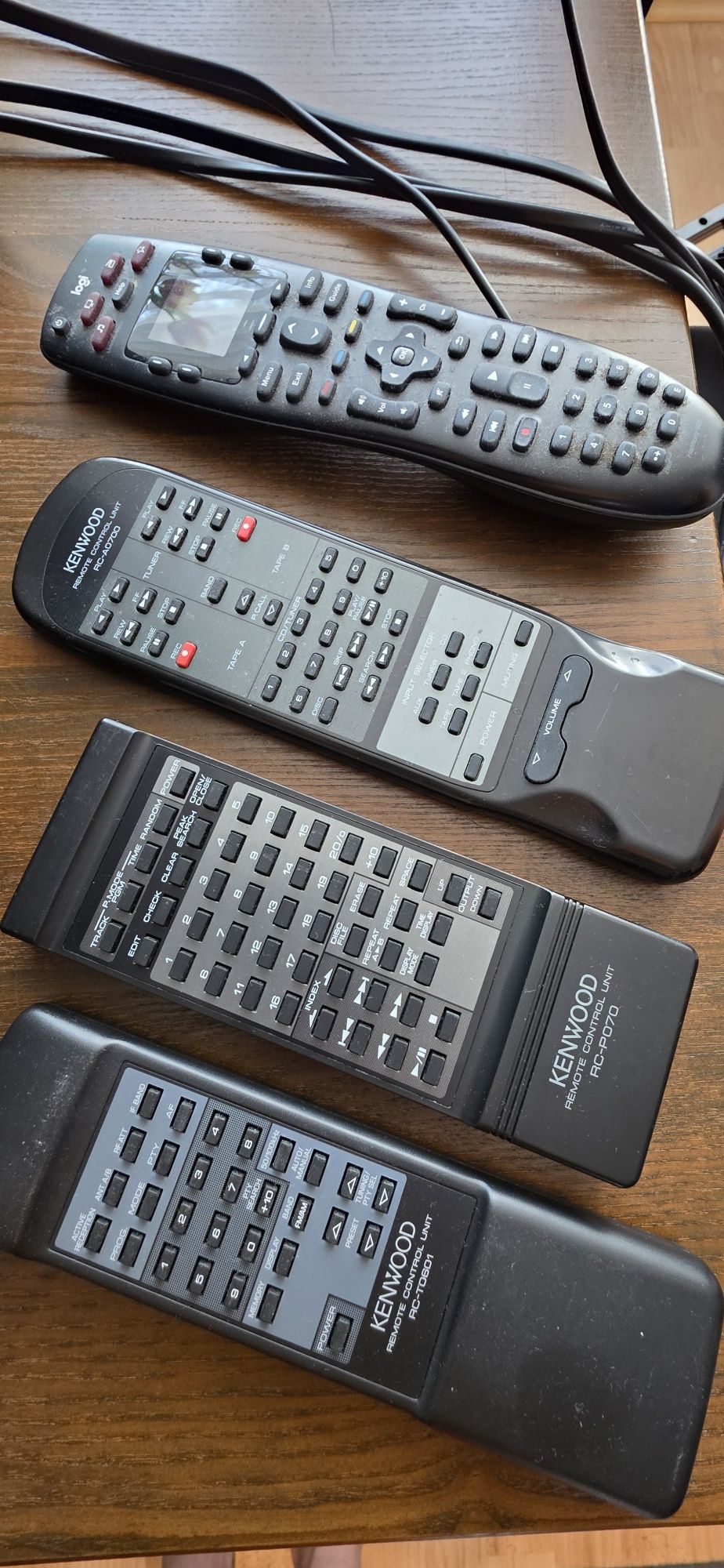 Wieża Kenwood najwyższy model KA-7050R, DP-7050, KT-6050, plus piloty