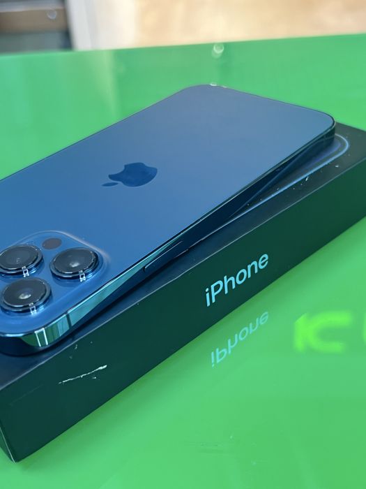Магазин! iPhone 12 Pro Max 256gb Blue Neverlock! Гарантія! Обмін!