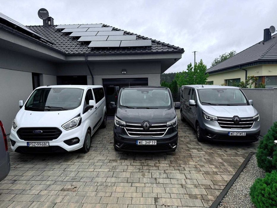 WYNAJEM BUSY 9-OSOBOWE Renault Trafic Długo i Krótkoterminowo
