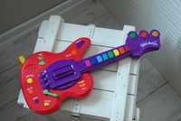Gitara elektryczna na paluszki zabawka dla dziewczynki