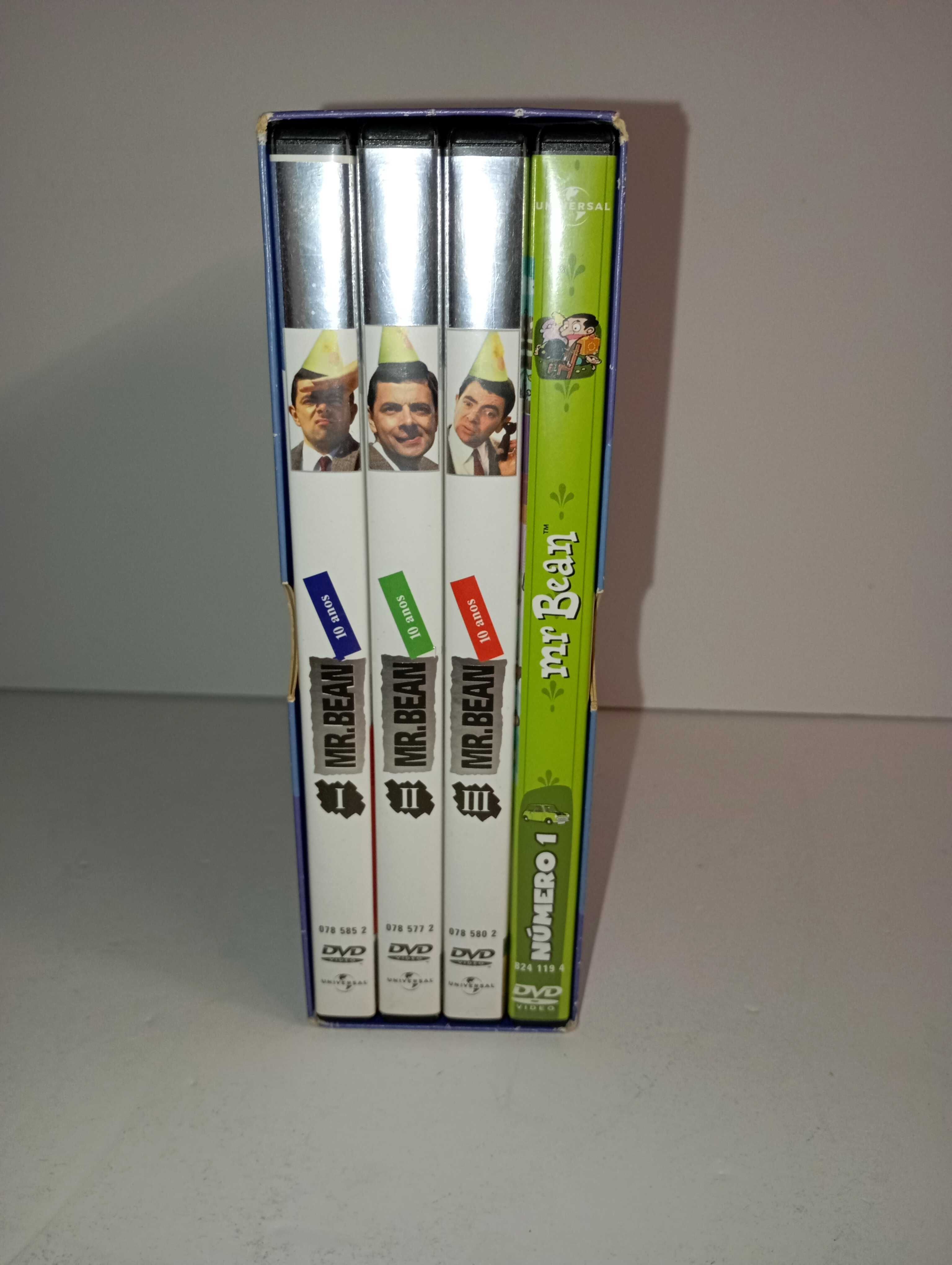 Mr. Bean - 10 anos - coleção completa - DVD Original