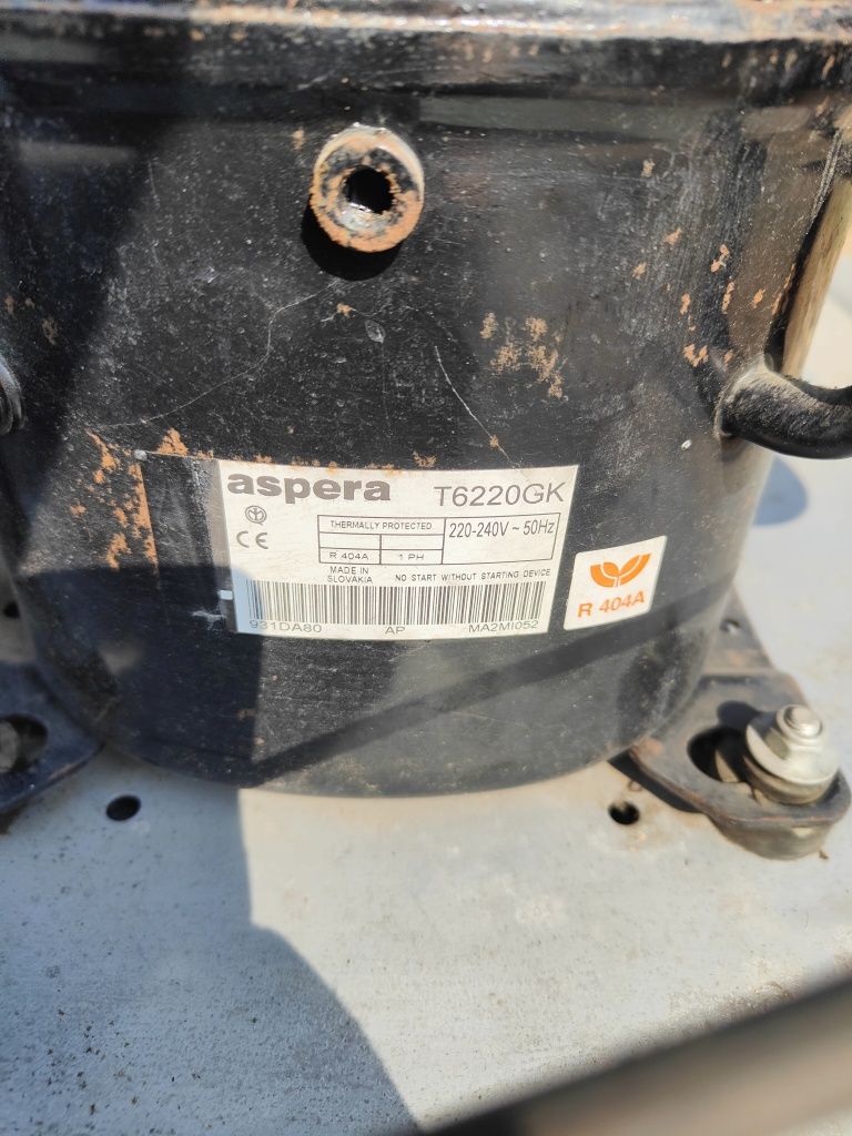 Agregat chłodniczy Aspera T6220GK embraco chłodnia kompresor skraplacz