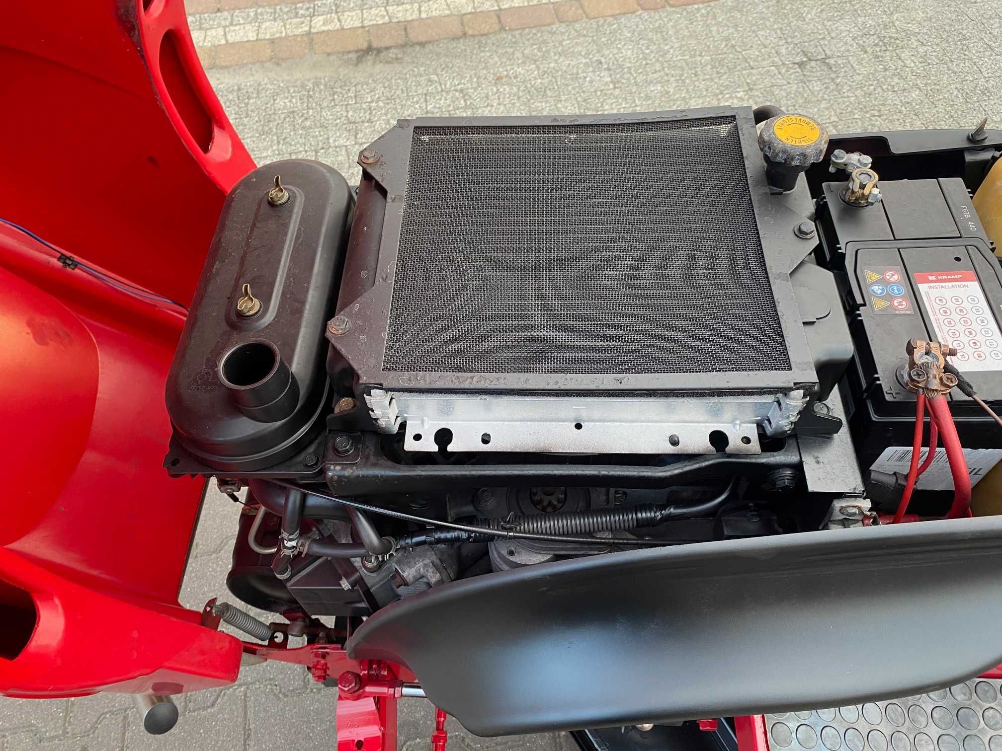 Traktor kosiarka Countax D1850 Diesel Yanmar z koszem Pług