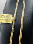 Złoty łańcuszek żmijka / linka 50 cm próba 585