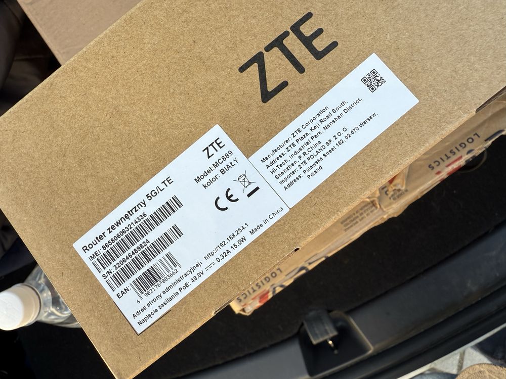Nowy Zte mc 889 5G najlepszy zewnetrzny modem