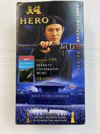 Hero - Jet Li VHS + gratis Sekrety Hińskiego Muru