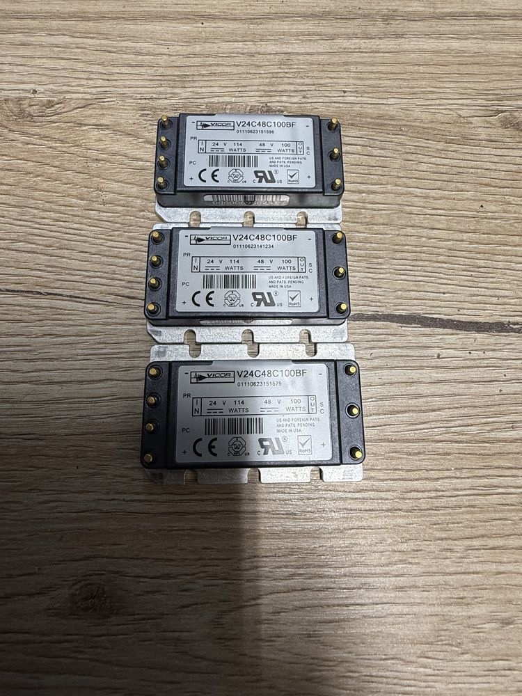 Конвертор Vicor V24C48C100BF DC-DC Converter 24V-48V 100W made in USA