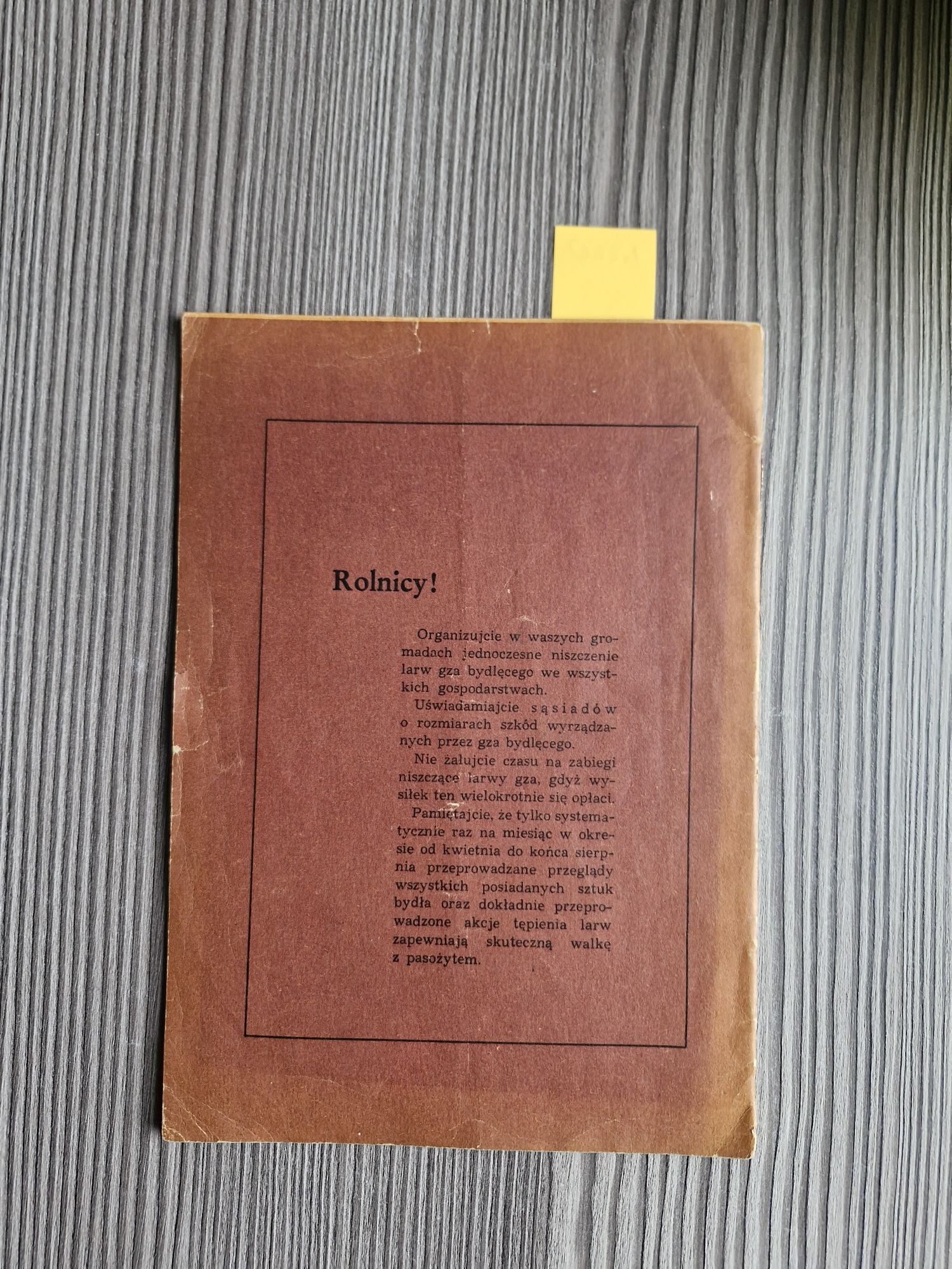 A2660. "Giez bydlęcy" Cz.Marański