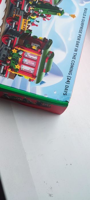 Конструктор адвент календар Різдвяний Поїзд Merry Christmas