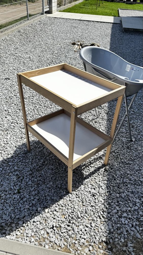 Przewijak ikea sniglar + wanienka+stojak+ gniazdko Gratis