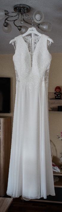 Suknia ślubna kolor Ecru