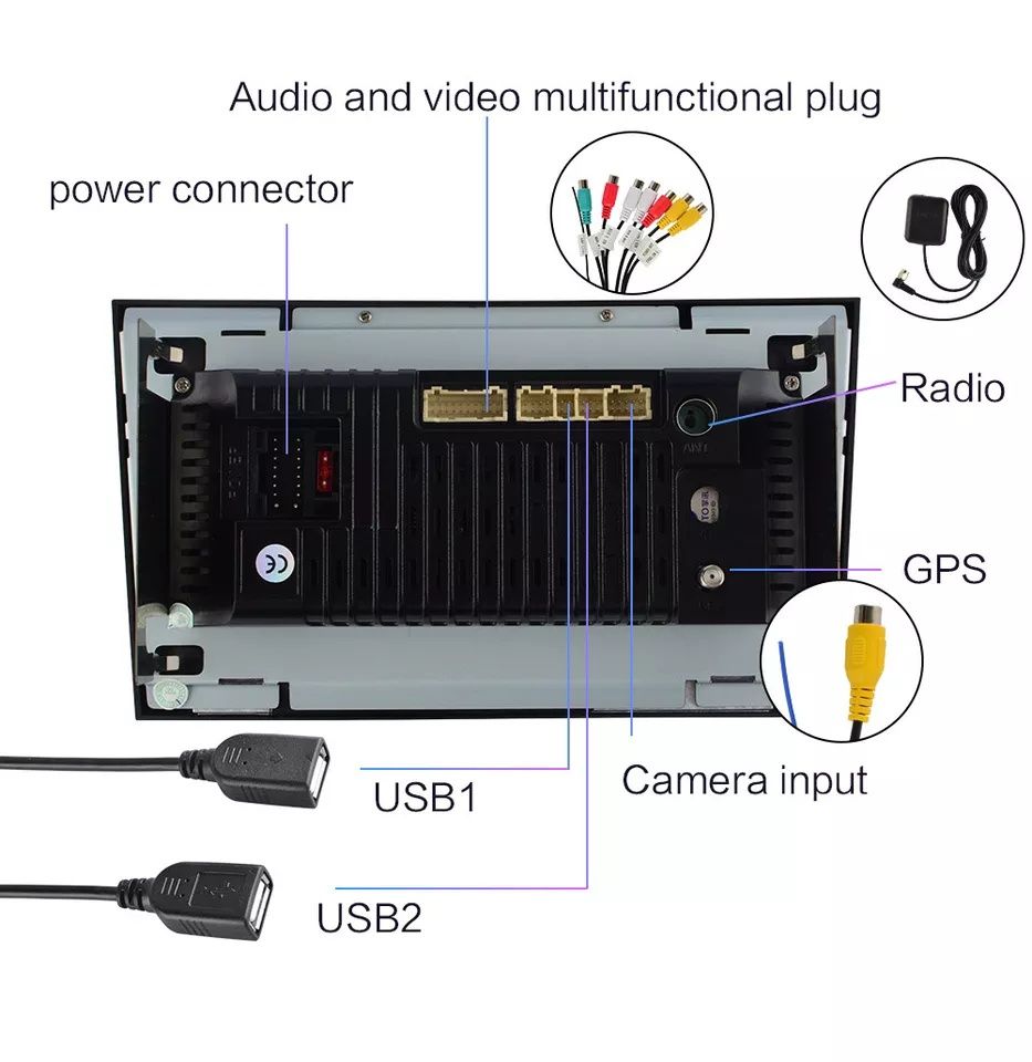 Rádio android 7" Opel 2/32GB Carplay GPS rds