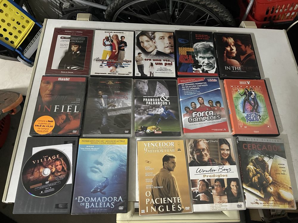 dvds originais de filmes,0.50€,ver fotos,Actualizado