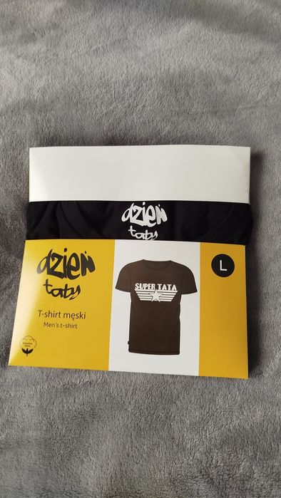 Koszulka L prezent Super TATA