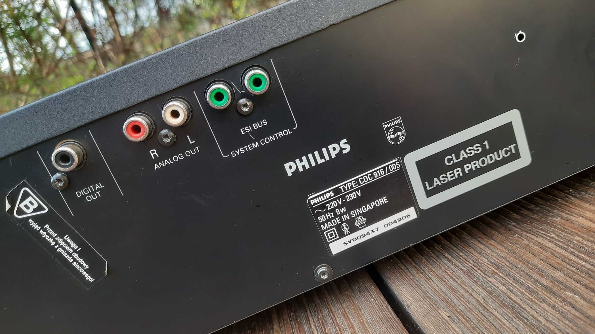 Philips seria 900. Zmieniacz płyt CDC 916