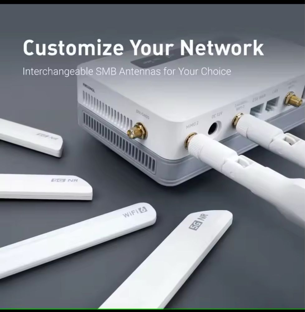 Router modem LTE 5G ! GL.iNet GL-XE3000 (Puli AX) WiFi 6 5G z baterią