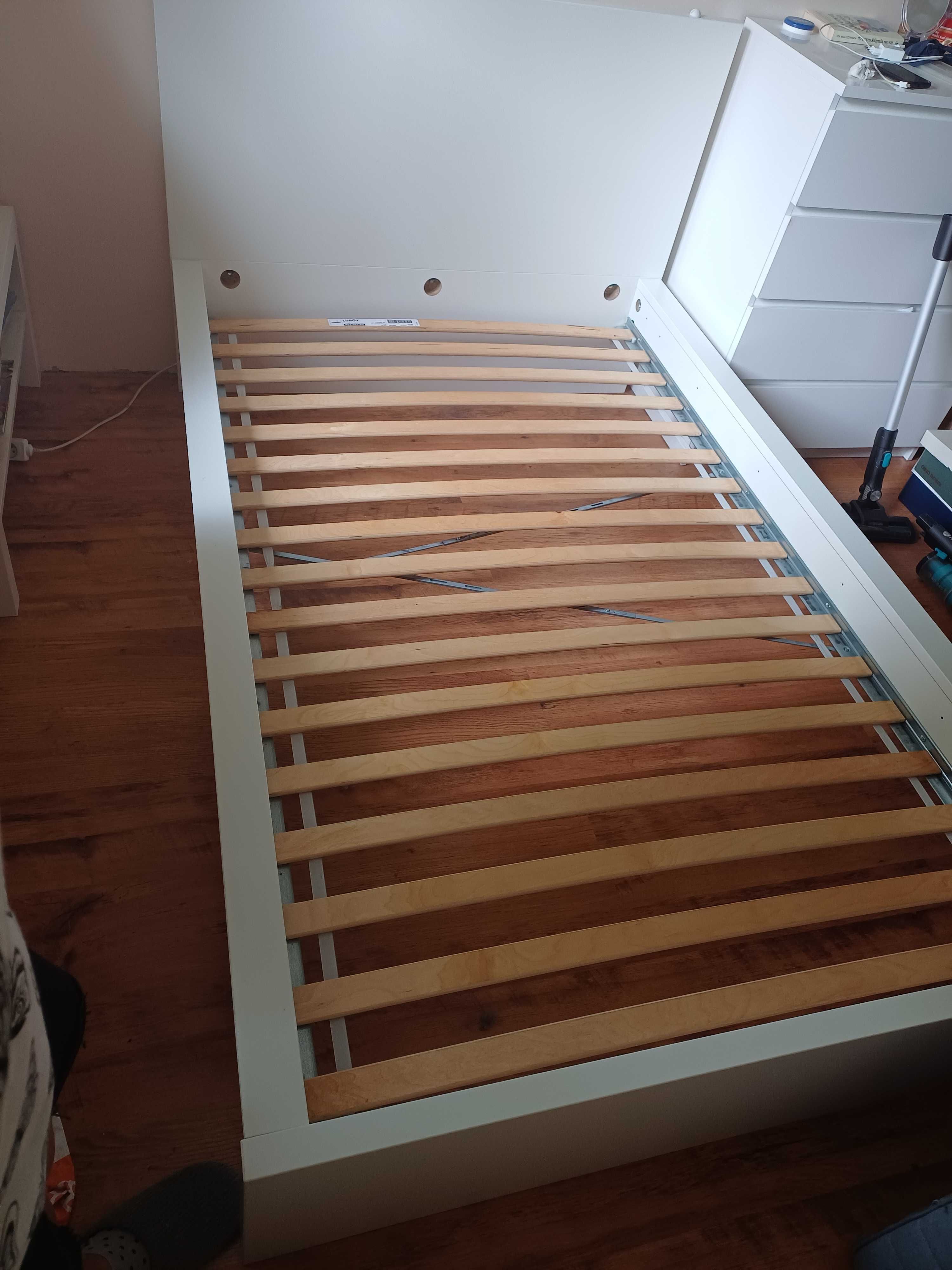 Łóżko Malm Ikea 120 x 200 rama i dno bez materaca