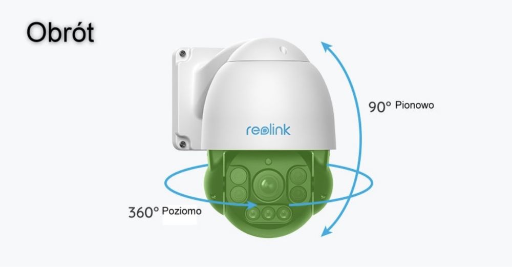 Kamera zewnętrzna Reolink RLC-823A obrotowa 360 stopni (nowa) 8MP
