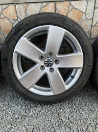 Колеса, диски 5 112 R17 Volkswagen, Комплект + запаска