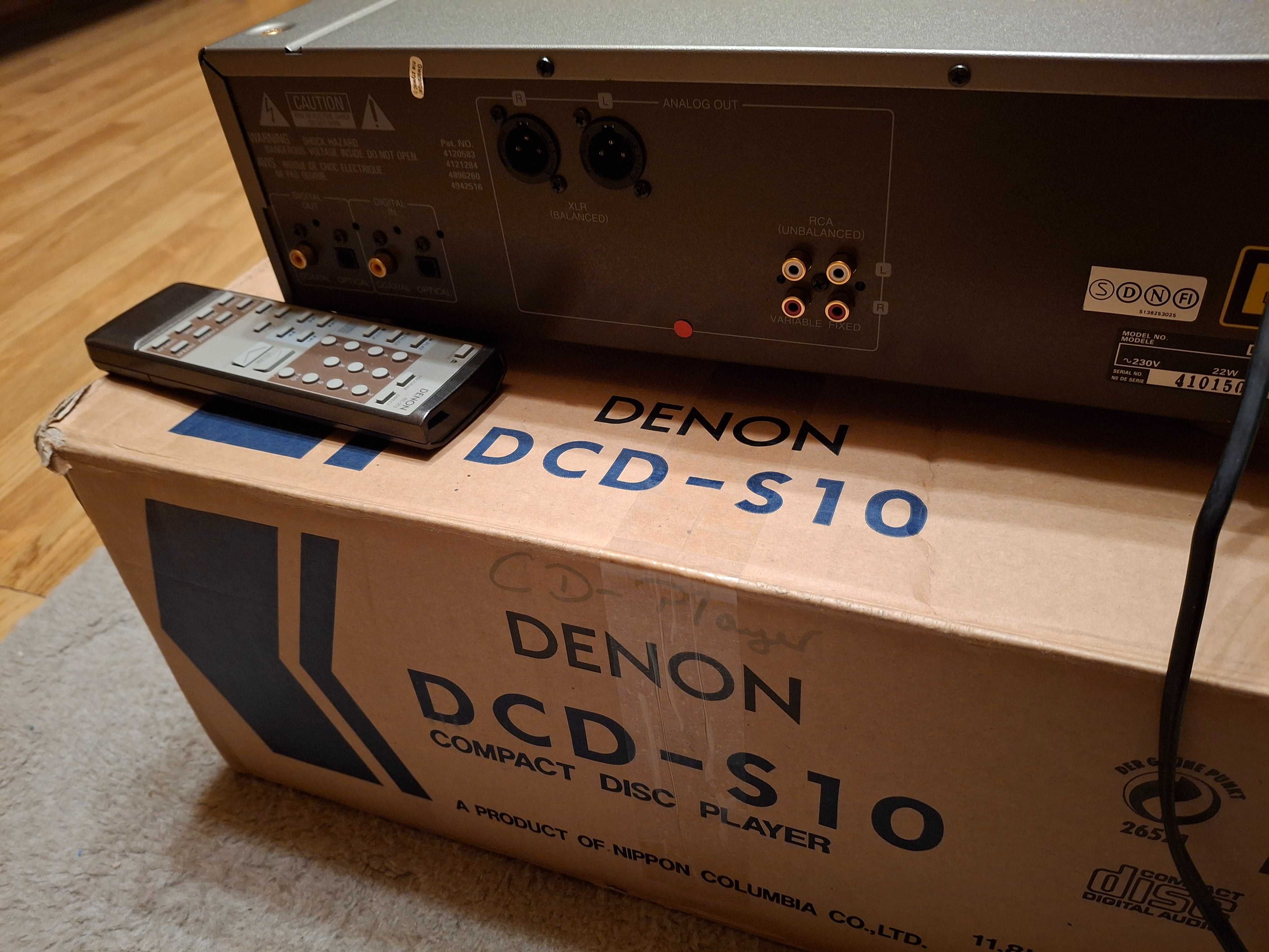 Denon DCD-QS-10 XLR